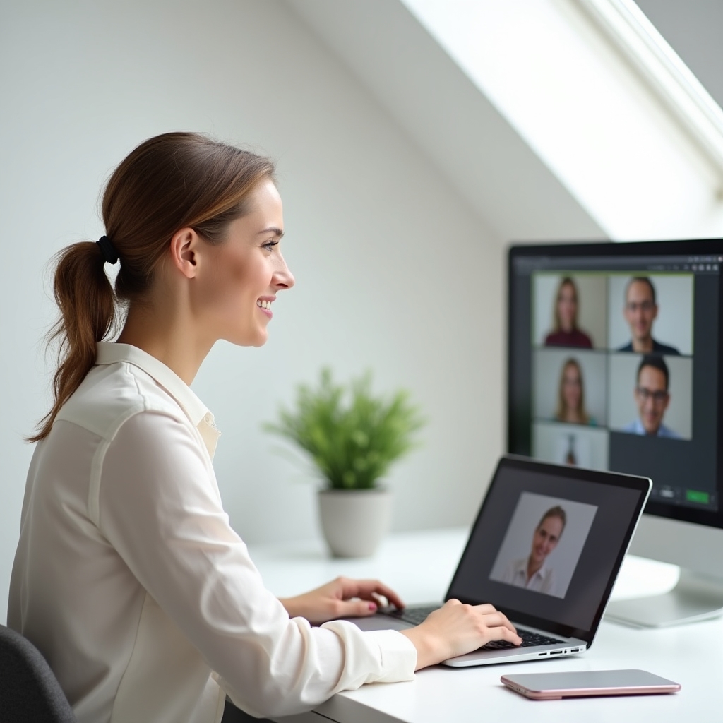 Online setkání komunity Venico Yaxiro přes videokonferenci